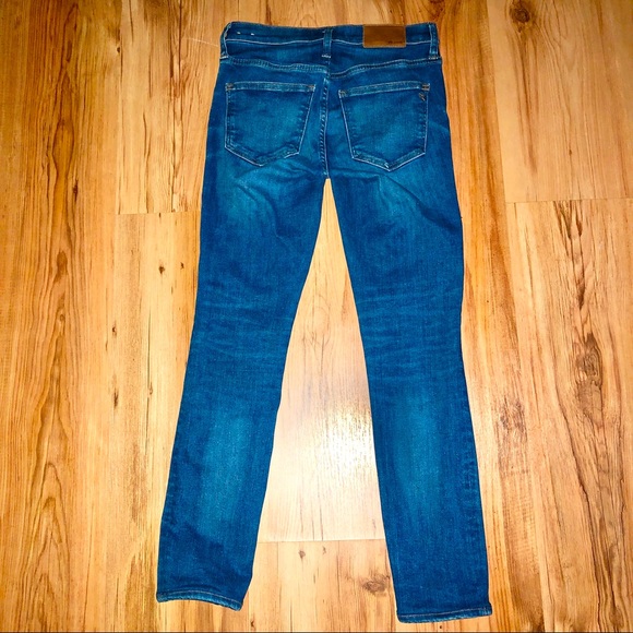 MADEWELL Skinny Jeans Denim Blue Size 24 Women’s - Picture 2 of 14
